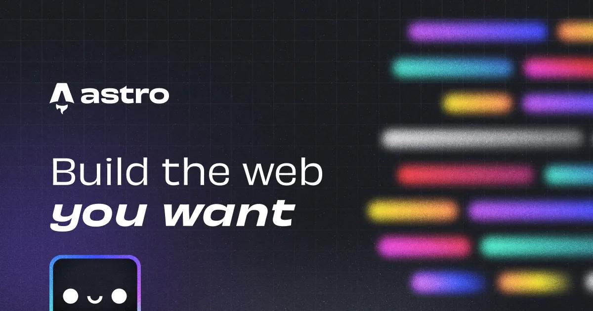 Astro is a front-end framework that allows you to write modern web components, while also delivering lightning-fast performance.